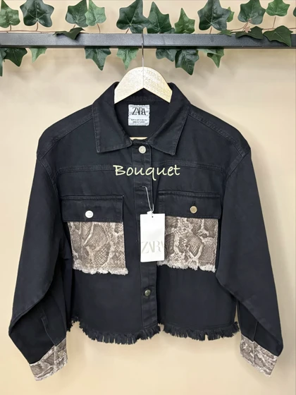 کت زارا با طرح پوست ماری