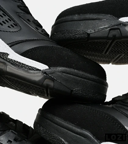 کتانی ساق‌دار زنانه و مردانه مشکی Nike air jordan 5 مدل 6476