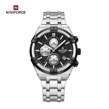 ساعت مچی NAVIFORCE NF8042 کرونوگراف با طرح "Claw" (پنجه)