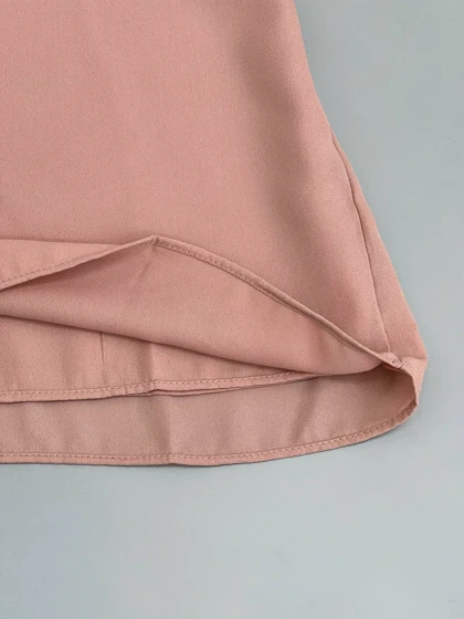 تاپ دو لایه کرپ حریر کد 2650