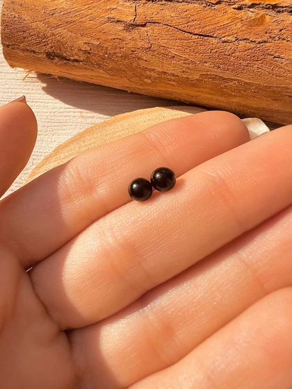 پیرسینگ توپی مگنتی فیک لب