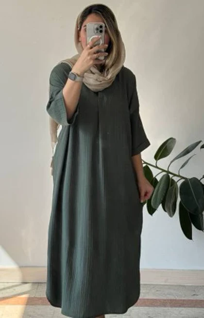 پیراهن مانتویی ساحل 4