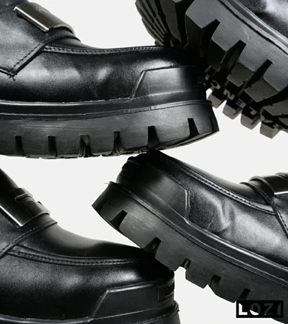 کفش مردانه مشکی BALENCIAGA مدل 6809