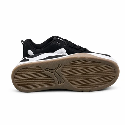 کفش کتانی مردانه و بزرگپا مدل پوما مشکی سفید Puma