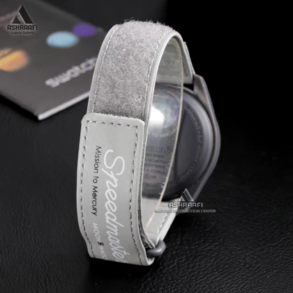 ساعت امگا سواچ طوسی Omega x Swatch Speedmaster MER-M3