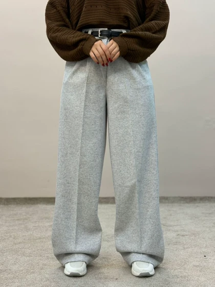 شلوار بگ فوتر پلین