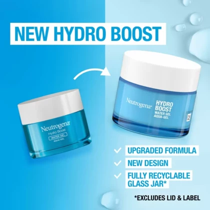 واتر ژل آبرسان نوتروژینا Neutrogena اصل مدل Hydro Boost آبرسانی تا 72 ساعت 50ml