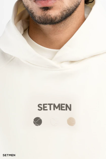 هودی مردانه ست من طرح توپ تنیس/ پدل