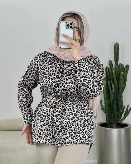 شومیز پلنگی(41)کد3480