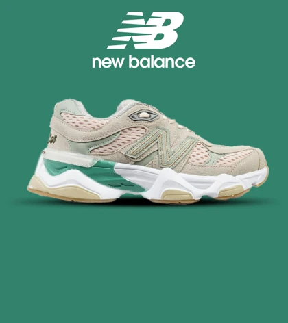 کفش کتانی مردانه و زنانه گلبهی سبز NEW BALANCE 9060 مدل 4152