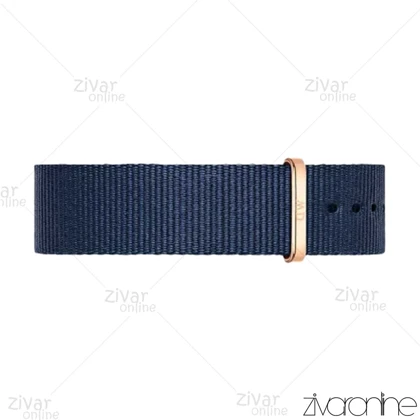 ساعت دنیل ولینگتون مردانه صفحه مشکی بند پارچه ای سرمه ای 103243