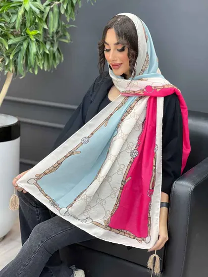 شال طرح کمربندی