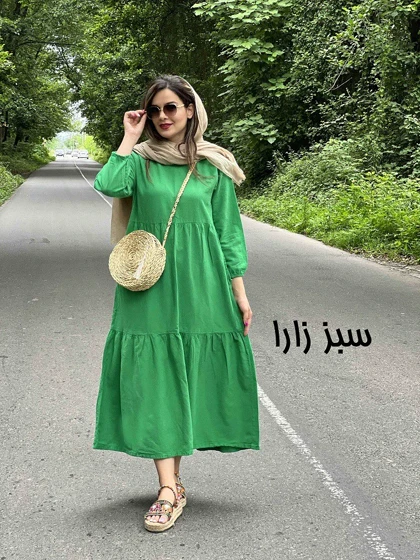 پیراهن مانتویی دریا