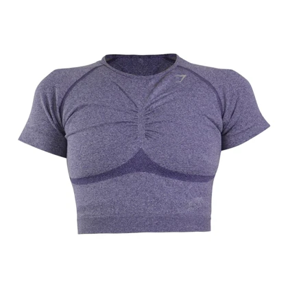 نیم‌تنه ورزشی زنانه جیم شارک مدل 9258 بنفش
