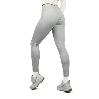 لگ سیملس ورزشی زنانه جیم شارک مدل 4H0273 طوسی روشن