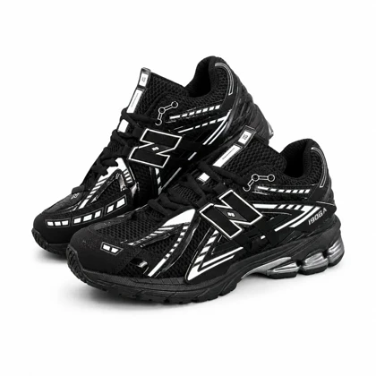 کتانی مردانه و بزرگ پا نیوبالانس 1906 مشکی 1906 New balance