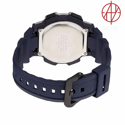 ساعت مچی دیجیتال مردانه کاسیو مدل AE-1000W-2AVDF اورجینال با تم رنگی سرمه‌ای و باتری 10 ساله