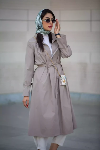 مانتو پارکا بلند سینه پیلی