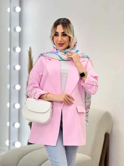 مانتو دو جیب آستین پاگن