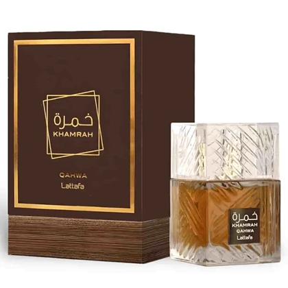ادکلن خمره قهوه لطافه Khamrah Qahwa Lattafa حجم 30 میلی لیتر اورجینال