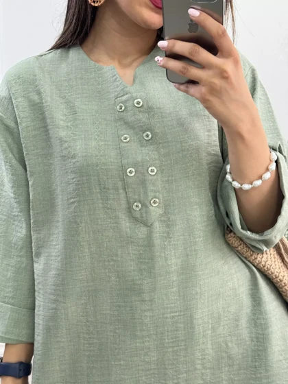 مانتو شومیزی ساندی