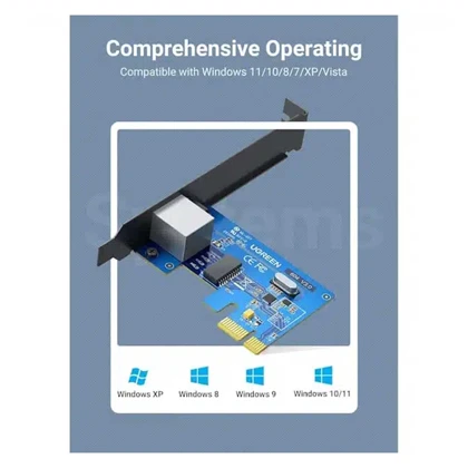 کارت شبکه یوگرین ugreen مدل US230 30771 سرعت 10/100/1000 گیگابیت