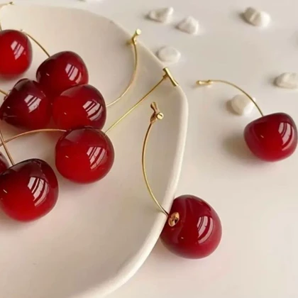گوشواره گیلاسی وارداتی