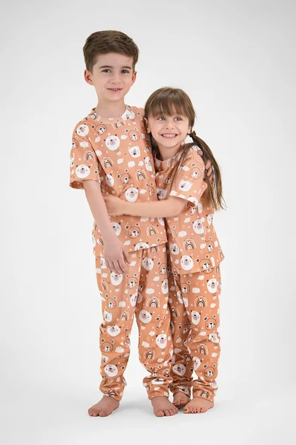 ست آستین کوتاه و شلوار بهاری