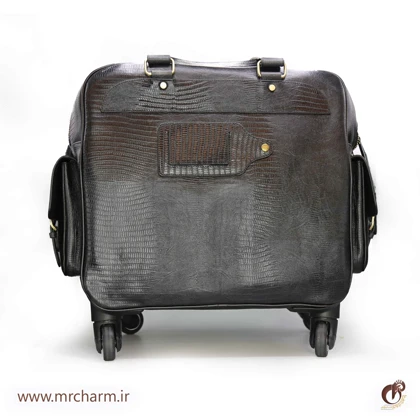 چمدان چرخدار تمام چرم mrch30061
