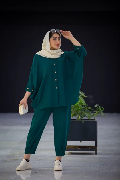 مانتو شلوار لوئیز جودون سوین