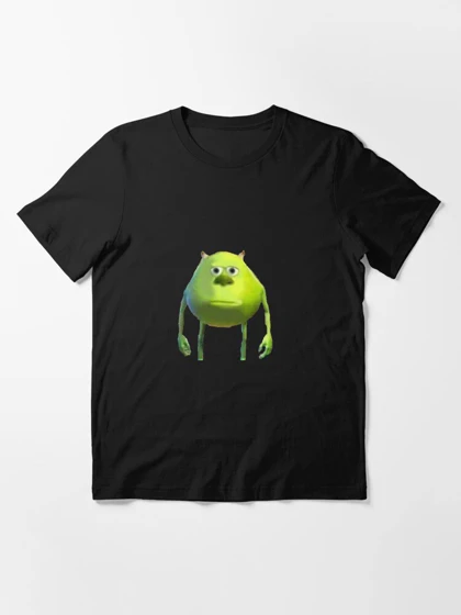 تیشرت کارخانه هیولاها | تیشرت Monsters inc طرح Mike Wazowski Meme کد 123447
