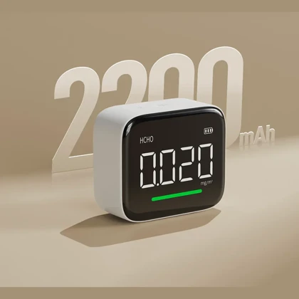 مانیتور کیفیت هوا آتومن ATuMan اصل مدل HF1 سنجش دما، رطوبت و ساعت