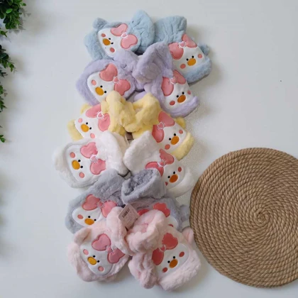 دستکش بچه گانه دخترانه طرح پنگوئن