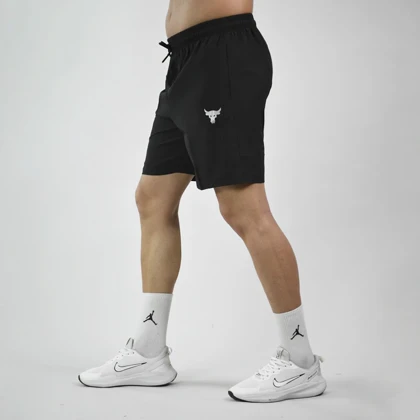 شلوارک ورزشی مردانه آندر آرمور مدل Heat Gear-T50 مشکی