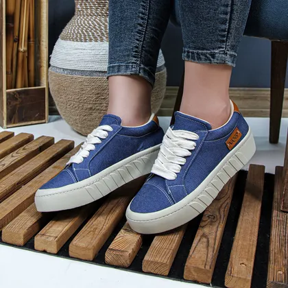 ونس vans زنانه رنگ آبی