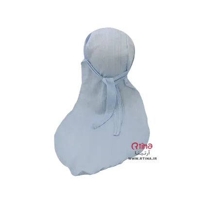 کلاه دورگ اسپرت دخترانه نخی/ آبی کمرنگ