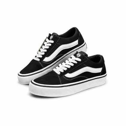کفش کتانی زنانه و مردانه مدل ونس اولداسکول مشکی Vans oldskool