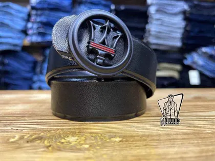کمربند مشکی مردانه MASERATI