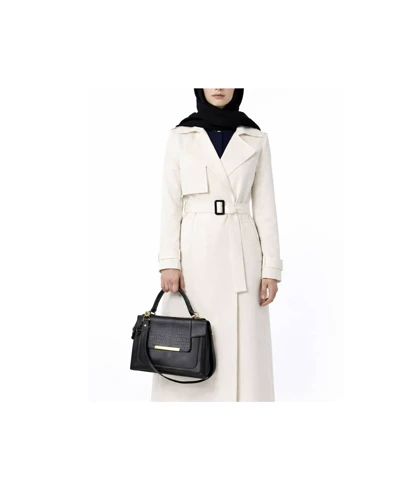 کیف دستی و دوشی زنانه تمام چرم طبیعی san1