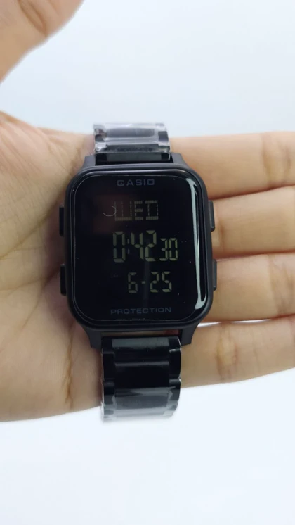 ساعت مچی دیجیتالی مردانه کاسیو Casio فول استیل با ماندگاری رنگ بالا