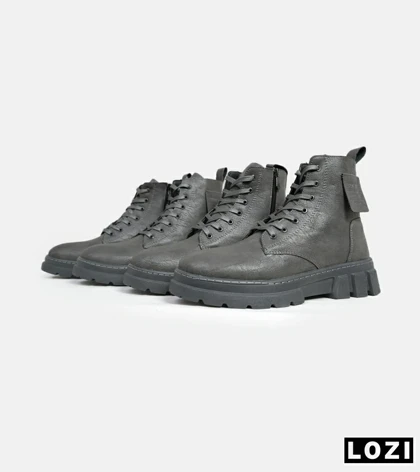 بوت ساق‌دار مردانه خاکستری Timberland