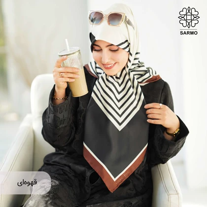 روسری ابریشم کجراه پیچک