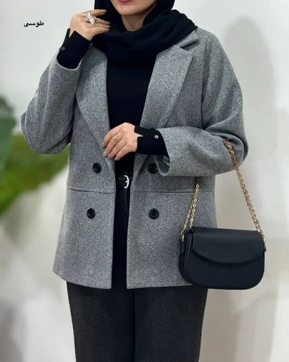 پالتو کتی فوتر آستردار زرین