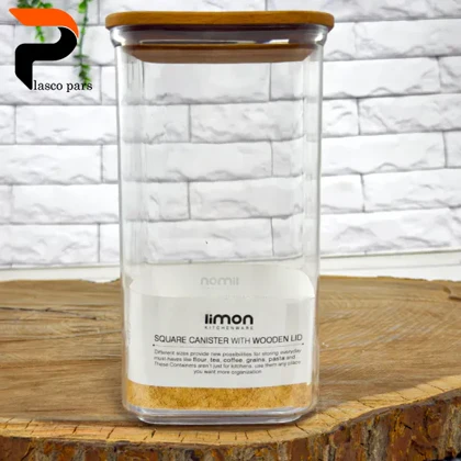 جا ادویه 4گوش درب چوبی 1 سارینا لیمون