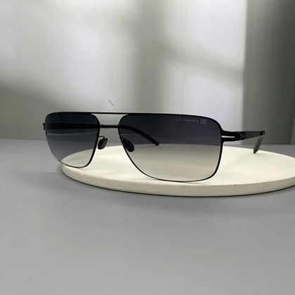 عینک آفتابی آیس برلین با فریم تیتانیوم و لنز پلی‌کربنات UV400 نشکن ic! berlin Original