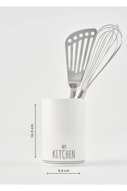 جا قاشقی Bella Maison مدل My Kitchen چینی - سفید