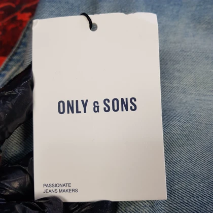شلوار جین مردانه نیم بگ only & sons کد 309 سایز 30