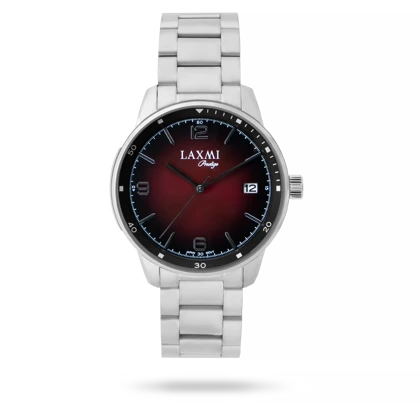 ساعت مچی مردانه لاکسمی بند استیل نقره ای کد Laxmi 8153/1
