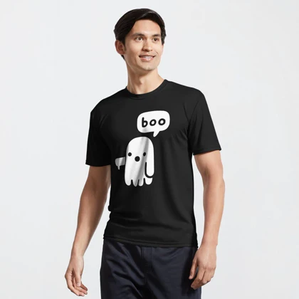 تیشرت با طرح Ghost Of Disapproval کد 10036