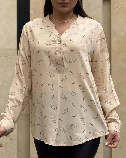 شومیز نخ خارجی عروسکی 6903